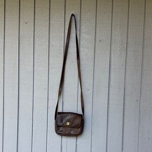 Liz Claiborne Vintage Brown Crossbody Bag